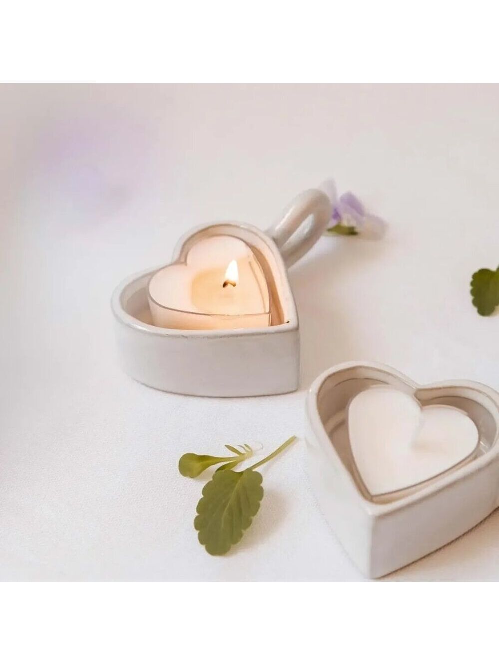 ($6) Heart & Glow Tealight Holder
